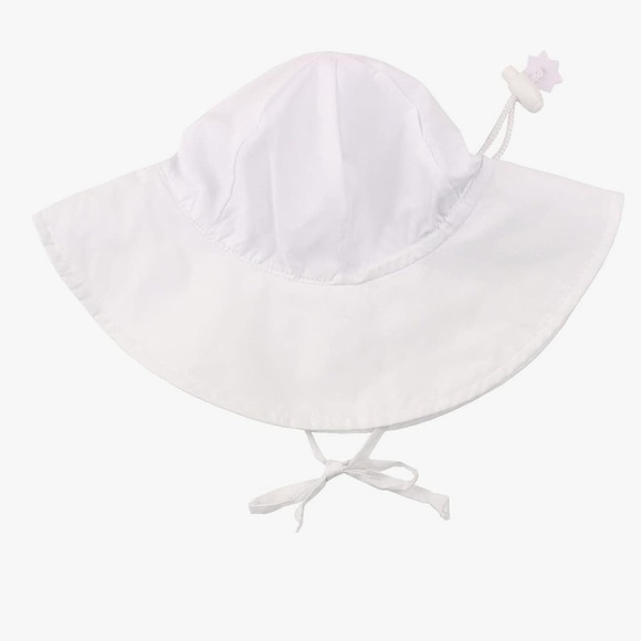 langzhen Other - NWOT Langzhen Toddler Kids adjustable White Sun Hat with Floppy Brim and Bow